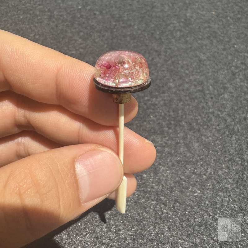 清 料胎画珐琅花卉游鸟图鼻烟壶 - 图8